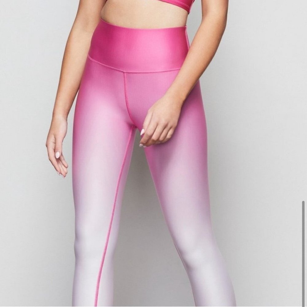 Good American Pink Ombré leggings size Medium 2 - Picture 9 of 11